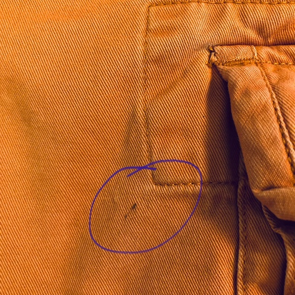 Men’s Orange, Cotton, Cargo Shorts, brand Polo by Ralph Lauren. - Picture 13 of 13